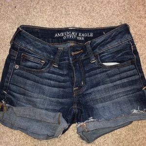 american eagle jean shorts